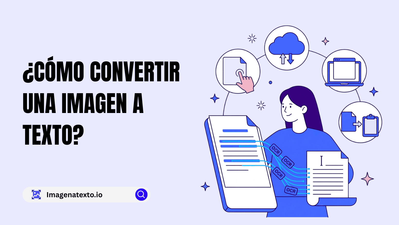 ¿Cómo convertir una imagen a texto?